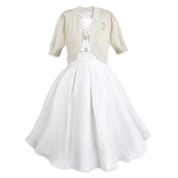Disney Dresses & Skirts - Disney Parks Fantasy land Castle Dress & Cardigan